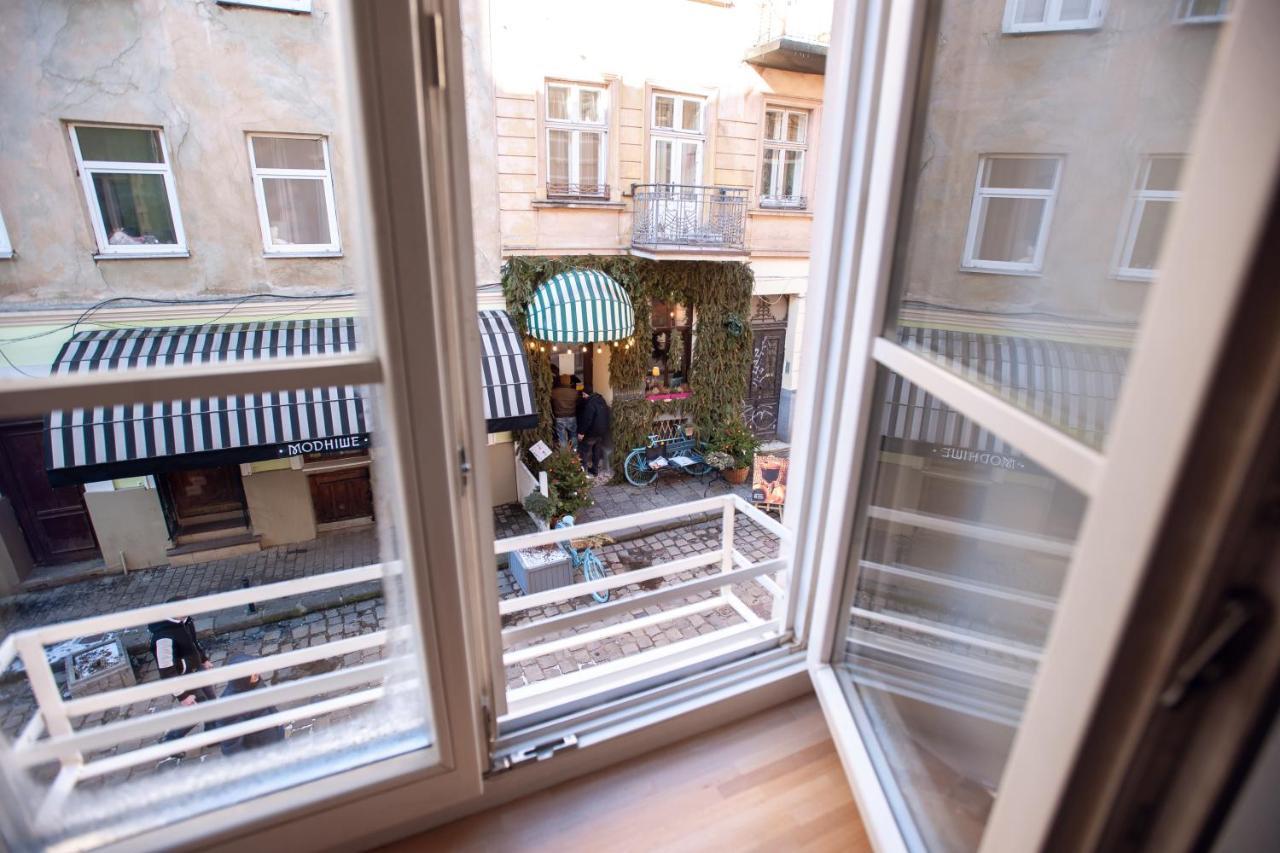 Neue Gasse Lviv Apartments Exteriör bild
